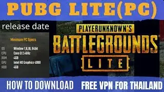 PUBG Lite For PC : How to Download And Play in Everywhere Know Everything