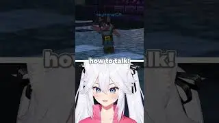 Veibae tries to interact with a stranger