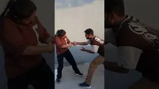 Hand grab self defence technique for girls