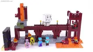 🔄 LEGO Minecraft 2015 The Nether Fortress review! 21122 re upload