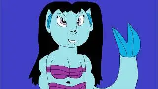 Starlee Hambrath (TMNTFF) (2006-2007) (Mer-Alien) Art by J.A. Ealy (An Autistic Person)