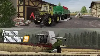 [LS19] - Timelapse #6 Geiselsberg Seasons: Die DRESCHER Zeit