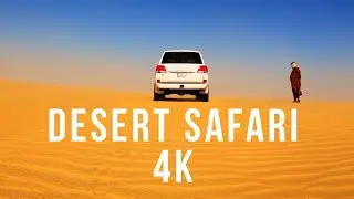 Desert Safari And Inland Sea in Doha - Qatar | 4K Video #desertsafari #inlandsea #doha