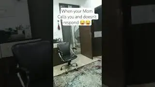 when your mom calls and doesn't respond 😂 😂 #shorts #funny
