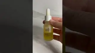 Best facial oil for dry skin❤️| elf facial oil | #shorts #skin #dryskin  #skincare #oil #serum #elf