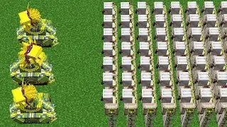 3 barako vs 1000 iron golems