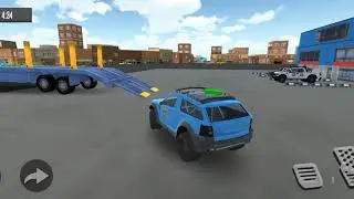 Transporting SUV Vehicles in Cargo Plane #1 | Police Car Transporter Simulator | Android Gameplay