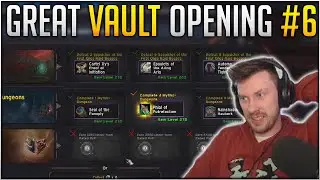 Great Vault Opening #6: WRONG CHARACTER BLIZZARD!! (Season 3 Shadowlands)