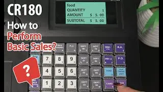 CR180 - How to Perform Basic Sale