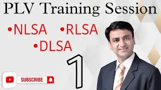 1 || PLV Training Session || THE LAW POINT