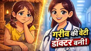 Poor Girl Became a Doctor | Emotional Story of Struggle & Success | Must Watch💙👩&zwj;⚕️