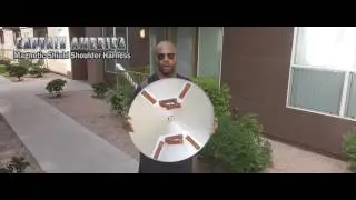 Captain America Movie-Style Magnetic Shield Harness Tutorial