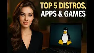 Top 5 Linux Distros, Apps & Games