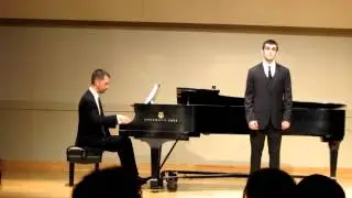 Das verlassene Magdlein sung by Luke Paddock at Nazareth College by Hugo Wolf  MVI_1645.MOV