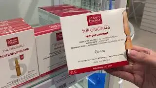 Видеообзор Martiderm Сыворотка-уход THE ORIGINALS AMP PROTEOS LIPOSOME