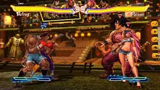 Balrog & Vega vs Poison & Hugo! Special Fight Request CPU vs CPU