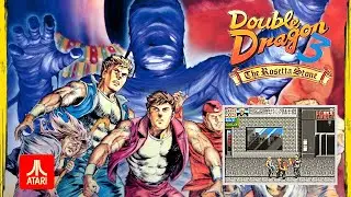 Playing DOUBLE DRAGON 3 on ATARI ST - Better Than The AMIGA Version?