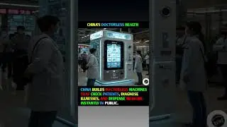 China has introduced advanced medical kiosks that work without human doctors. These machines check