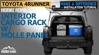 Step-by-Step Install: Hooke Road Cargo Rack & MOLLE Panel for 2010-2024 4Runner | Maximize Storage!