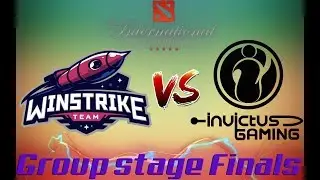 WINSTRIKE vs IG - FINAL GROUP STAGE DOTA 2 The International 2018  #TI8 #Theinternational2018