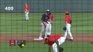 Samuel Basallo THROWS Out Runner at 2nd Base! | Baltimore Orioles Prospect | 4/29/2023