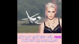 Mutex: M&aacute;y bay chở Ekip của P!NK ph&aacute;t nổ tại Đan Mạch