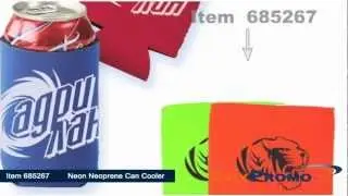 Promo Product Review:Neon Neoprene Can Cooler | AnyPromo 685267