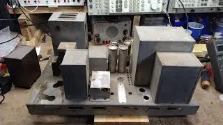 RCA 1936 RR-359B field test TV part 9 - Work begins on the PU