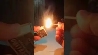 how to light a match stick w/out using a LIGHT&Eacute;R