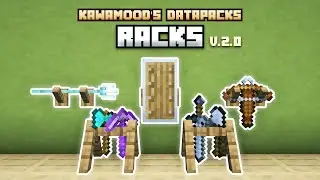 Racks V.2 - Expose your tools! - Minecraft Datapack