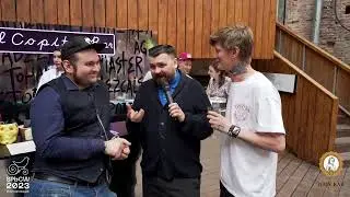 Антон Лиссов (Jane Air) и Владимир Коврижных на Saint Petersburg Cocktail Week