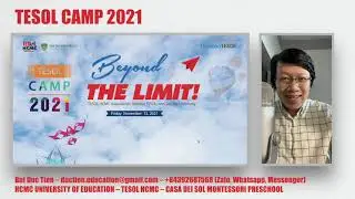 TESOL Camp 2021 &ndash;&nbsp;Early Childhood Education: Easing the Way for Successive Language Learning