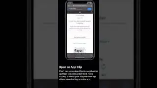 iPhone Hacks - Open An App Clip