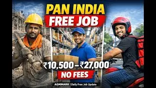 PAN INDIA Free Job | Warehouse, Labour, Delivery | ₹10,500&ndash;₹27,000 | No Fees