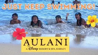 SWIM ALL DAY at DISNEY AULANI!