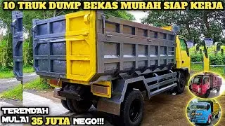 HARGA TRUK DUMP BEKAS MURAH || MULAI 35 JUTA || UPDATE TERBARU 2022 || JUAL BELI TRUK BEKAS