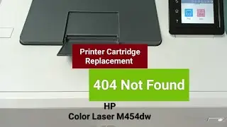 Замена картриджа для принтера HP Color Laser M454dw #26 | 404 Не найдено #шорты