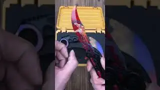 CSGO gamma case unboxing in real life #cs2toy #edc #cstoy #csgo #kcode #fightstick #ninjaskills