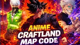 Anime Craftland Map Code 😱 | Crazy Anime Battle Zone 🔥 | Free Fire Custom Map 
