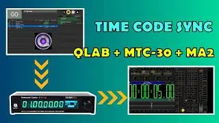 【DOREMiDi】How to use MTC-30 for Qlab Timecode and GrandMA2 Sync(MTC-30+Qlab+MA2)