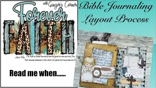 Forever Faith Bible Journaling | REMEMBER ME WHEN SERIES  |  #journaling #biblejournaling