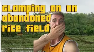 I Slept on a abandoned Rice Field 🌾 (And Got Bitten by Insects 🕷️)