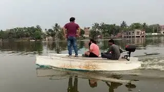 Electric Boat in India E OBM Lithium battery 5HP