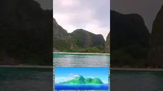 Found Moana Island on Google Earth! #googleearth #shorts