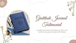 Gratitude Journal 2022 By Edwin Wang Testimonial