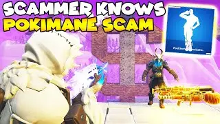 NEW Pokimane SCAM is MYTHIC! 👸 (Scammer Gets Scammed) Fortnite Save The World