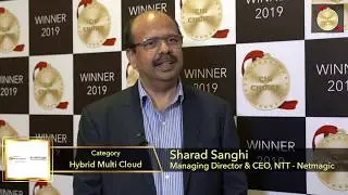 CIO Choice 2019 Hybrid Multi Cloud Recognised Brand - NTT - Netmagic