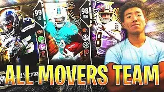 ALL NFL MOVERS TEAM BUILDER! Madden 18 Ultimate Team