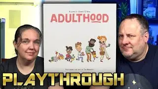 Adulthood Board Game Playthrough!  Starring Mr. & Mrs. Tabletop Toolbox!