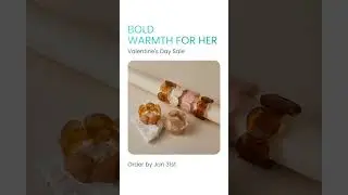 Bold warmth for her
